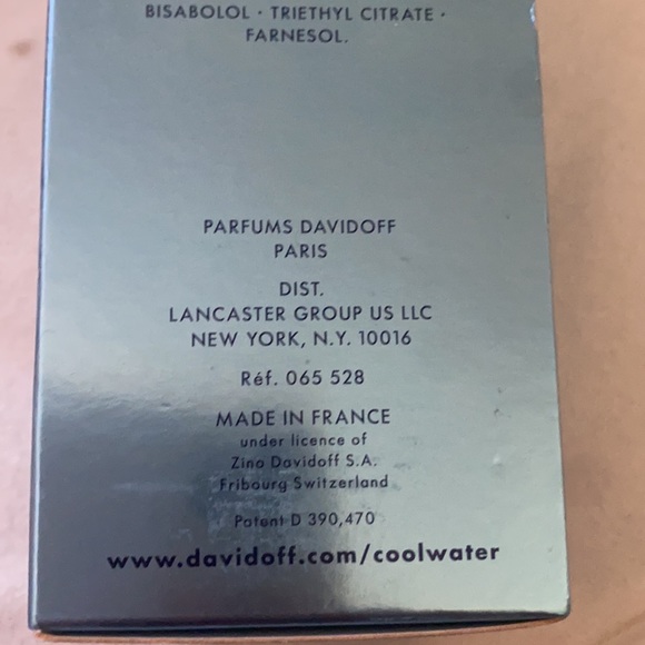 NEW! Davidoff cool water eau deodorante spray 3.4 - Picture 4 of 8